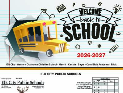 2026 BACK TO SCHOOL cover
